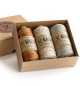 Preview: Yarn set copper passion with copper and linen twine
