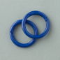 Preview: GARN & MEHR | Ringkarabiner Royalblau