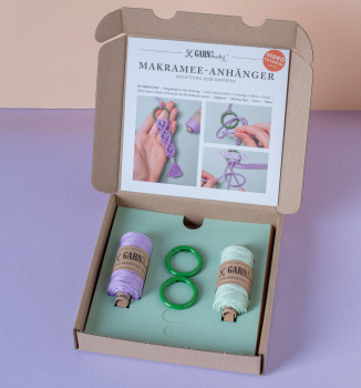 DIY Set Makramee-Anhänger| GARN&MEHR