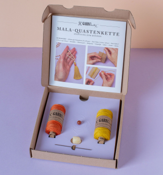 DIY kit Mala Tassel Necklace | GARN&MEHR