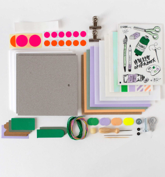 Preview: DIY Set Messy Sketchbook | GARN&MEHR X Landletterei