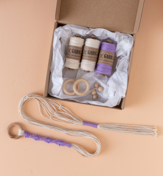 DIY kit Mala Tassel Necklace | GARN&MEHR