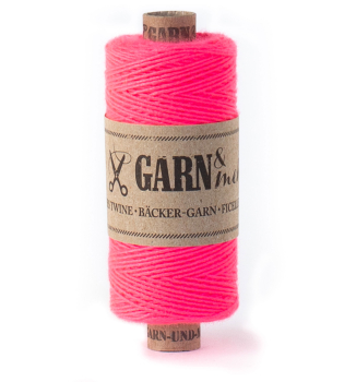 Heftzwirn Neonpink einfarbig