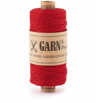 linen twine red