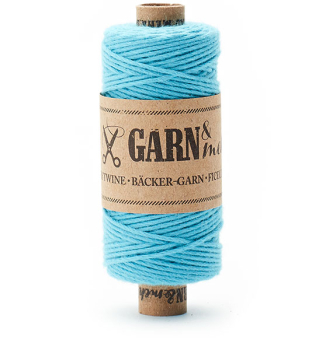 bakers twine turquoise single-colour
