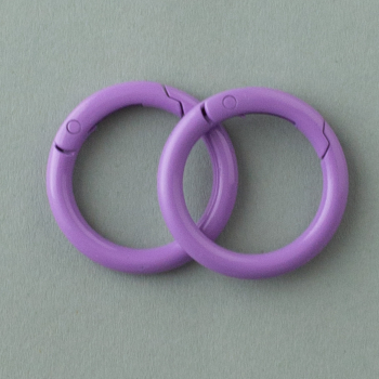 GARN & MEHR | Ringkarabiner Flieder