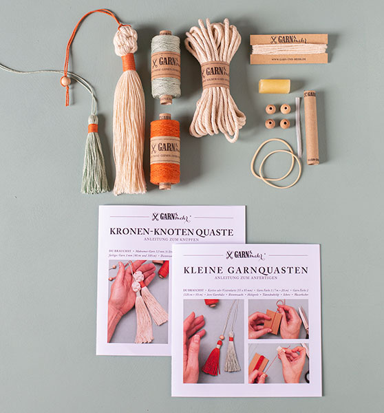 GARN & MEHR  Bäcker-Garn/bakers twine made in Germany - DIY-Set