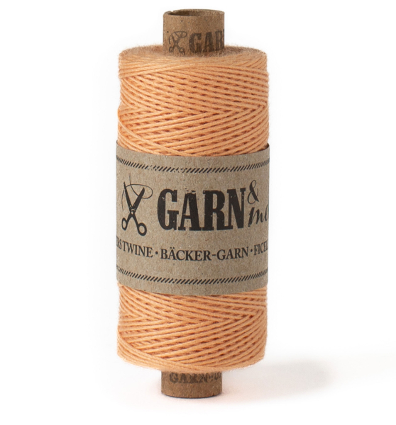 Heftzwirn Pfirsich einfarbig