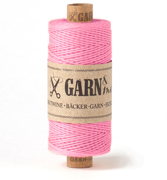 Heftzwirn Rosa einfarbig