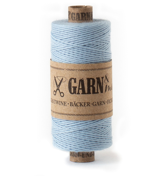 Heftzwirn Hellblau einfarbig