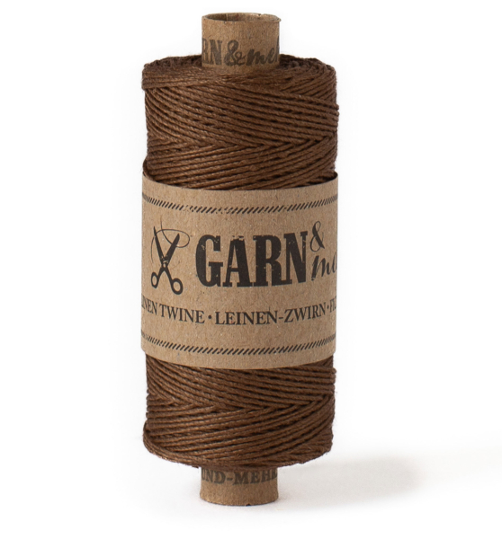 binding thread linen brown