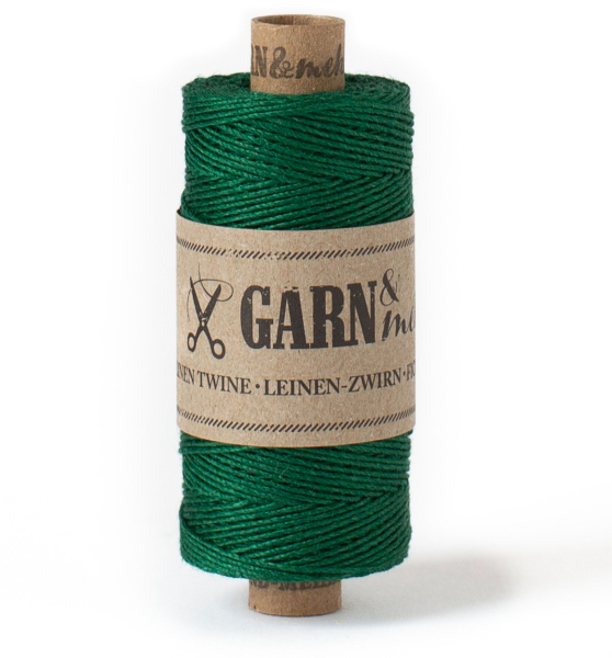 binding thread linen hunter green