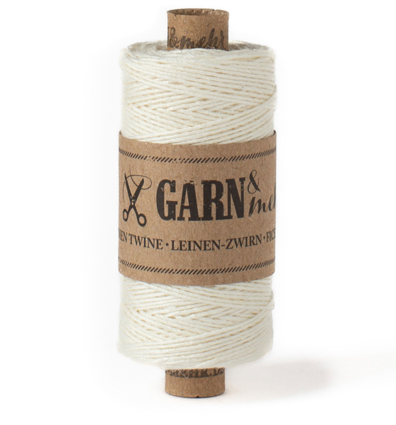 binding thread linen white