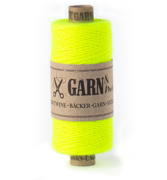 binding thread neonyellow singlecolour