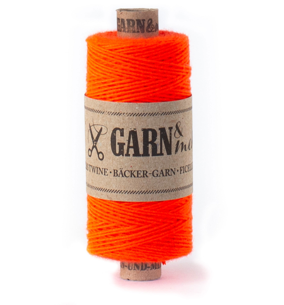 binding thread neonorange singlecolour