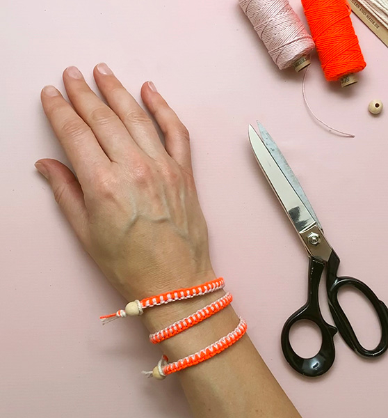 DIY kit Macrame-Bracelets | GARN&MEHR