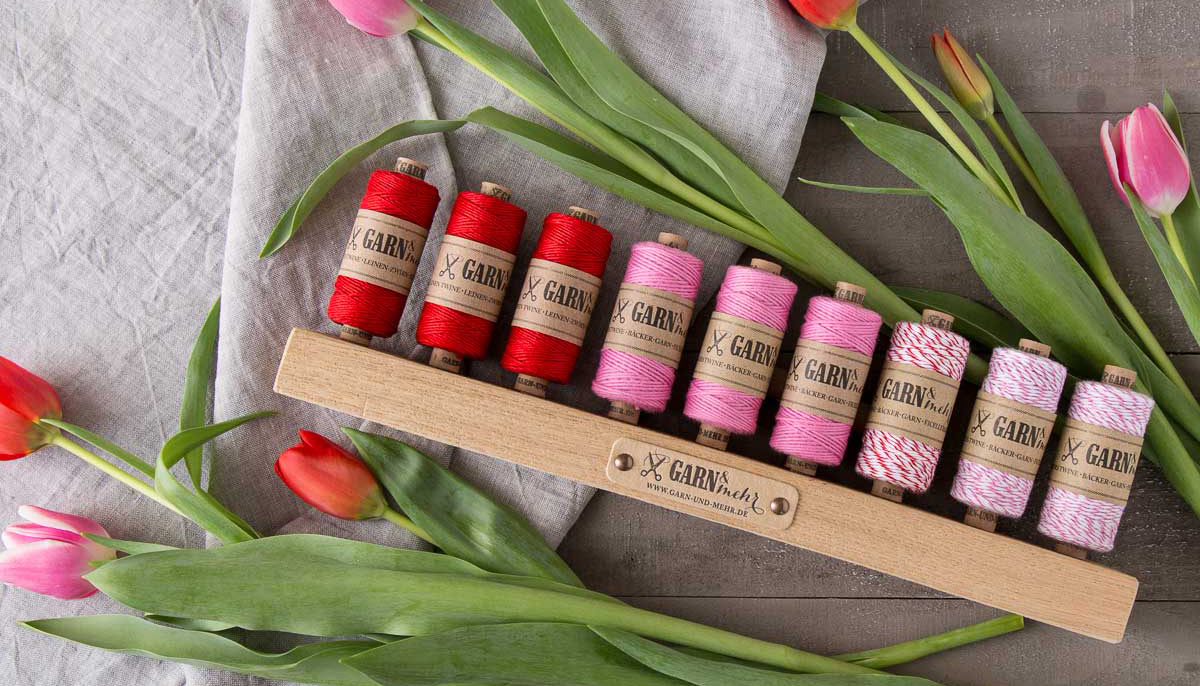 Darice Bäckerzwirn Baumwolle – 4 Cappuccino-Farben, 120 Fuß (ca. 36,5 M), Für Basteln & Verpacken
